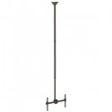 StarTech.com High Ceiling TV Mount - 8.2' to 9.8' Long Pole - Full Motion