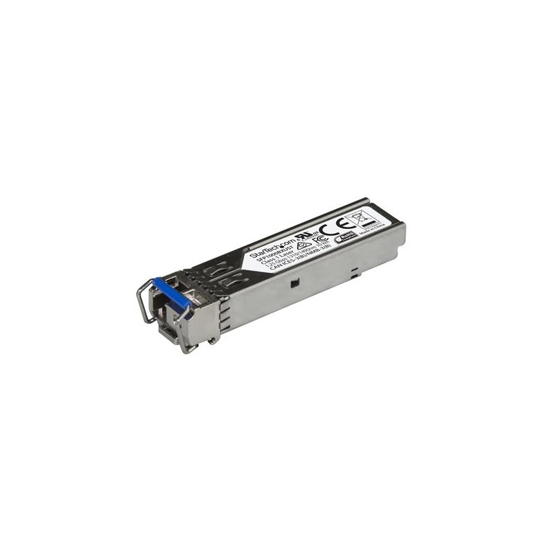 StarTech.com MSA Compliant Gigabit Fiber SFP Transceiver Module - 1000Base-BX (Upstream) - SM LC - 10 km