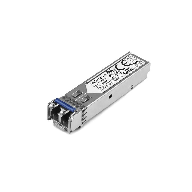 StarTech.com MSA Compliant Gigabit Fiber SFP Transceiver Module - 1000Base-EX - SM LC - 40 km