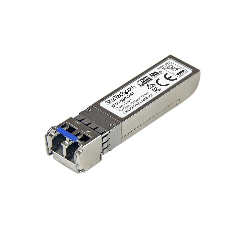 StarTech.com MSA Compliant 10 Gigabit Fiber SFP+ Transceiver Module - 10GBase-LR - SM LC - 10 km