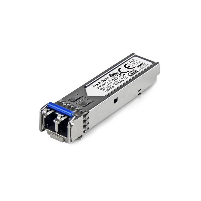 StarTech.com MSA Compliant 100 Mbps Fiber SFP Transceiver Module - 100Base-LX - SM LC - 10 km