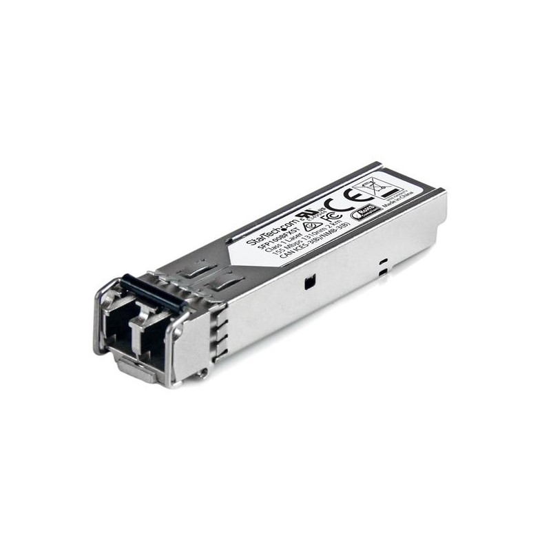 StarTech.com MSA Compliant 100 Mbps Fiber SFP Transceiver Module - 100Base-FX - MM LC - 2 km