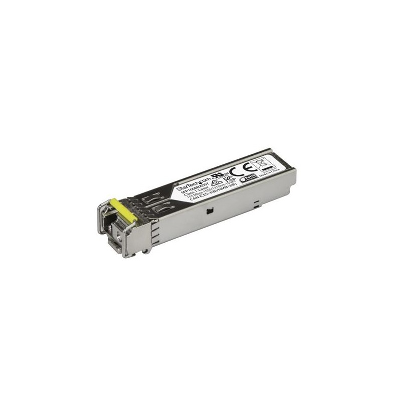 StarTech.com MSA Compliant 100 Mbps Fiber SFP Transceiver Module - 100Base-BX (Downstream) - SM LC - 10 km