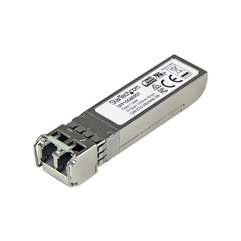 StarTech.com MSA Compliant 10 Gigabit Fiber SFP+ Transceiver Module - 10GBase-ER - SM LC - 40 km