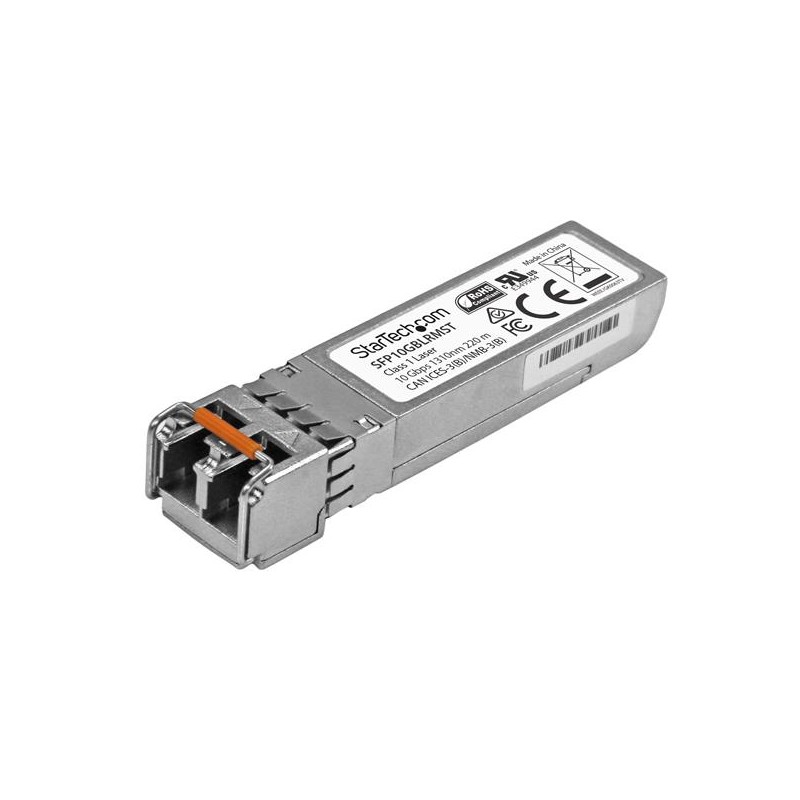 StarTech.com MSA Compliant 10 Gigabit Fiber SFP+ Transceiver Module - 10GBase-LRM - MM LC - 220 m