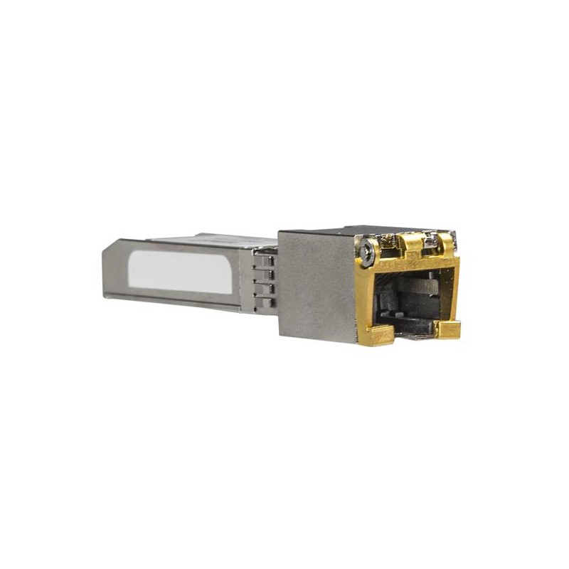 StarTech.com MSA Compliant 10 Gigabit Copper RJ45 SFP+ Transceiver Module - 10GBase-T - 30 m - TAA Compliant