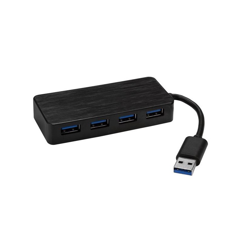 StarTech.com 4-Port USB 3.0 Hub - Mini Hub with Charge Port - Includes Power Adapter