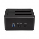 StarTech.com Dual-Bay SATA HDD Docking Station for 2 x 2.5/3.5" SATA SSDs/HDDs - USB 3.0