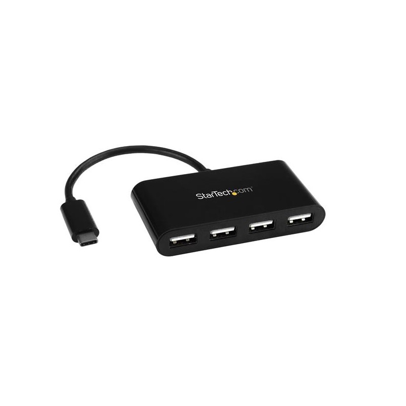 StarTech.com 4-Port USB-C Hub - Mini Hub - USB-C to 4x USB-A - USB 2.0