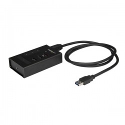 StarTech.com 4-Port USB Hub - Metal - USB-A to 3x USB-A and 1x USB-C - USB 3.0