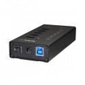 StarTech.com 7-Port USB-C Hub - Metal - USB-C to 5x USB-A and 2x USB-C - USB 3.0