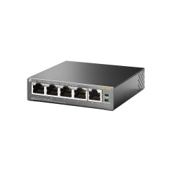 TP-LINK TL-SF1005P Unmanaged Fast Ethernet (10/100) Power over Ethernet (PoE) Black network switch