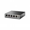 TP-LINK TL-SF1005P Unmanaged Fast Ethernet (10/100) Power over Ethernet (PoE) Black network switch