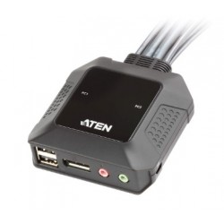 Aten CS22DP Black KVM switch