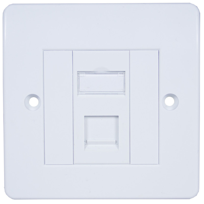 Cat6 FTP  Faceplate back