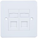 Cat6 FTP Faceplate back