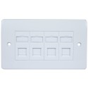 Cat6 FTP Faceplate back