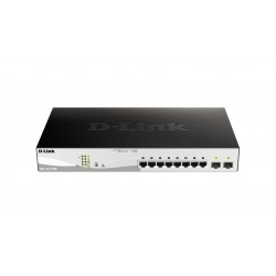 D-Link DGS-1210-10MP Managed L2/L3 Gigabit Ethernet (10/100/1000) Power over Ethernet (PoE) Black network switch