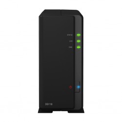 Synology DS118 NAS Compact Ethernet LAN Black storage server