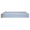 QNAP TS-431XeU NAS Rack (1U) Ethernet LAN Black, Stainless steel