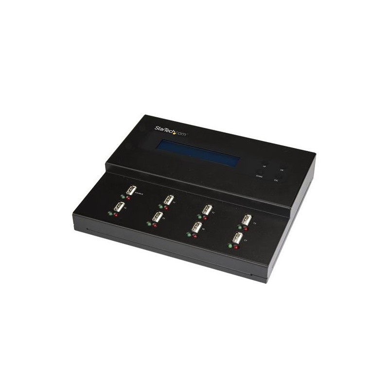 StarTech.com 1:7 Standalone USB Duplicator and Eraser - for USB Flash Drives