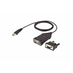 Aten UC485 USB A DB-9 Black cable interface/gender adapter