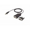 Aten UC485 USB A DB-9 Black cable interface/gender adapter