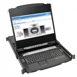 Tripp Lite B030-008-17-IP 1U Black KVM switch