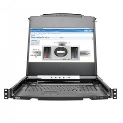 Tripp Lite B030-008-17-IP 1U Black KVM switch