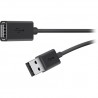 Belkin USB 2.0 A M/F 4.8m 4.8m USB A USB A Male Female Black USB cable