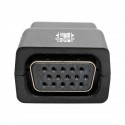 Tripp Lite Compact HDMI to VGA Adapter with Audio (M/F), 1920 x 1200 (1080p) @ 60 Hz