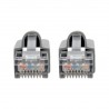 Tripp Lite Cat6a 10G-Certified Snagless Shielded STP Network Patch Cable (RJ45 M/M), PoE, Grey, 2.13 m
