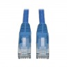 Tripp Lite Premium Cat6 Gigabit Snagless Molded UTP Patch Cable, 24 AWG, 550 MHz/1 Gbps (RJ45 M/M), Blue, 2.43 m