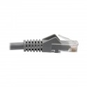 Tripp Lite Premium Cat6 Gigabit Snagless Molded UTP Patch Cable, 24 AWG, 550 MHz/1 Gbps (RJ45 M/M), Grey, 15.24 cm