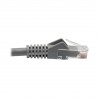 Tripp Lite Premium Cat6 Gigabit Snagless Molded UTP Patch Cable, 24 AWG, 550 MHz/1 Gbps (RJ45 M/M), Grey, 15.24 cm