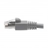 Tripp Lite Cat6a 10G-Certified Snagless Shielded STP Network Patch Cable (RJ45 M/M), PoE, Grey, 0.91 m