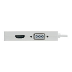 Tripp Lite U444-06N-HDV4K USB-C HDMI/DVI/VGA White cable interface/gender adapter