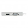 Tripp Lite U444-06N-HDV4K USB-C HDMI/DVI/VGA White cable interface/gender adapter