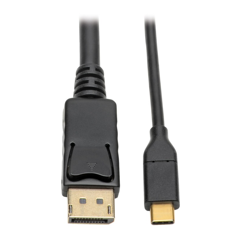 Tripp Lite USB 3.1 Gen 1 USB-C to DisplayPort 4K Adapter Cable (M/M), Thunderbolt 3 Compatible, 3840 x 2160 (4K x 2K) @ 60Hz, 3.