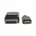 Tripp Lite USB 3.1 Gen 1 USB-C to DisplayPort 4K Adapter Cable (M/M), Thunderbolt 3 Compatible, 3840 x 2160 (4K x 2K) @ 60Hz, 3.