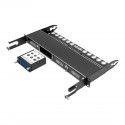 Tripp Lite 8.3/125 Singlemode Fiber 40/100 Gb to 10 Gb Breakout Cassette, (x3) 8-Fiber MPO/MPO (APC) to (x12) LC (UPC) Duplex, N