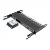 Tripp Lite 8.3/125 Singlemode Fiber 40/100 Gb to 10 Gb Breakout Cassette, (x3) 8-Fiber MPO/MPO (APC) to (x12) LC (UPC) Duplex, N