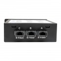 Tripp Lite 8.3/125 Singlemode Fiber 40/100 Gb to 10 Gb Breakout Cassette, (x3) 8-Fiber MPO/MPO (APC) to (x12) LC (UPC) Duplex, N