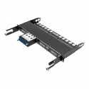 Tripp Lite 8.3/125 Singlemode Fiber 40/100 Gb to 10 Gb Breakout Cassette, (x3) 8-Fiber MPO/MPO (APC) to (x12) LC (UPC) Duplex, N