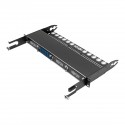 Tripp Lite 8.3/125 Singlemode Fiber 40/100 Gb to 10 Gb Breakout Cassette, (x3) 8-Fiber MPO/MPO (APC) to (x12) LC (UPC) Duplex, N