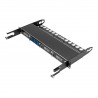 Tripp Lite 8.3/125 Singlemode Fiber 40/100 Gb to 10 Gb Breakout Cassette, (x3) 8-Fiber MTP/MPO (APC) to (x12) LC (UPC) Duplex, N