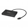 StarTech.com MSTCDP123HD USB C HDMI  x 3 Black cable interface/gender adapter