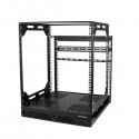 StarTech.com 12U Slide-Out Server Rack - Rotating - 4-Post Rack