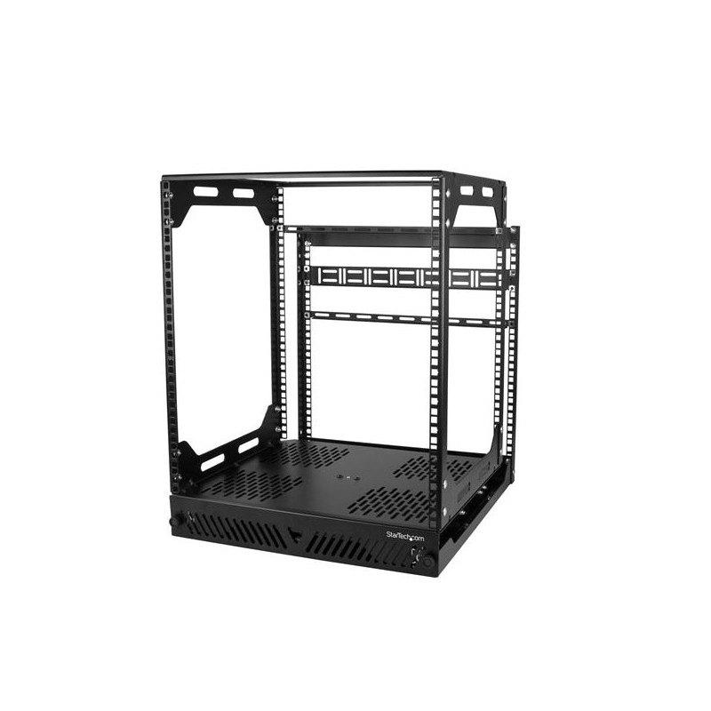 StarTech.com 12U Slide-Out Server Rack - Rotating - 4-Post Rack