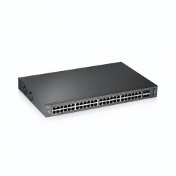 ZyXEL XGS2210-52 Managed L2 Gigabit Ethernet (10/100/1000) 1U Black